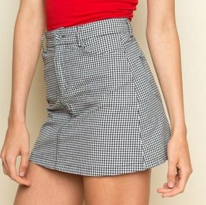 Checkered/gingham Juliette skirt